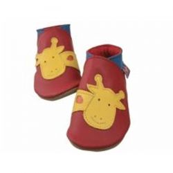 Starchild Red Giraffe Leather Shoes